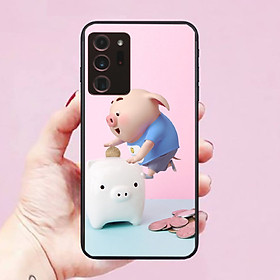 Ốp lưng dành cho điện thoại Samsung Galaxy Note 20 Ultra-5G Hình Heo Hồng Cute