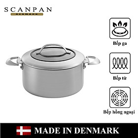 Mua (Ảnh thật - Chính hãng) Nồi hầm chống dính đáy từ Scanpan CTX 24cm - 4.8L 65252400  thiết kế 7 lớp  bảo hành chống dính 3 năm  sản xuất tại Đan Mạch