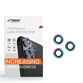 Kính Cường Lực Camera Lens Zeelot Titanium Dành Cho iPhone 12 Promax/ 12 Pro_ Hàng Chính Hãng