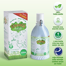 (Chai 500ml) Nước thảo dược tắm gội cho trẻ sơ sinh DK Pharma Elemis