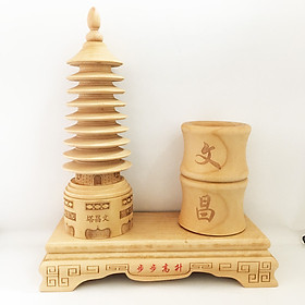 Mua Văn xương gỗ đào - Pháp khí kích vận học hành  thi cử