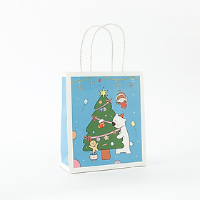 Túi Giấy Kraft đựng quà tặng Giáng Sinh