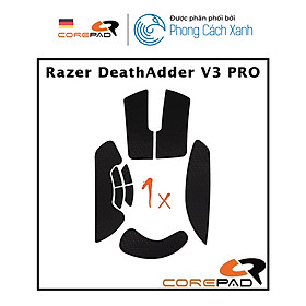 Bộ grip tape Corepad Soft Grips Razer DeathAdder V3 PRO - Hàng Chính Hãng