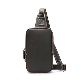 Túi đeo chéo nam DA BÒ THẬT phong cách mới - BEE GEE DCN9220