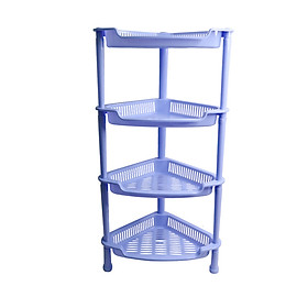 Kệ góc nhỏ 4 tầng 68 x 35 x 25 cm Chấn Thuận Thành để nhà tắm, nhà bếp, phòng khách, tiện lợi, có thể tháo rời, hàng Việt Nam chất lượng cao (KG4T20-N) nhiều màu
