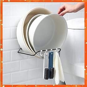 Mua Móc treo   gác chậu nhà tắm chắc chắn có thể gấp lên khi không dùng (HSN