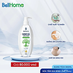Sữa Tắm Gia Đình Công Nghệ Sinh Học Bell Home 300ML