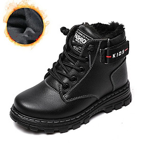 Giày Martin Boots trẻ em nam chống nước, chống mòn bảo vệ đôi chân bạn