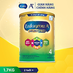 Sữa bột enfagrow a+ neuropro 4 với 2’-fl hmo cho trẻ từ 2 – 6 tuổi – 1.7kg