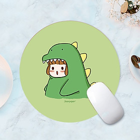 Mua Miếng Lót Chuột Mouse Pad Tròn Dùng Trong Văn Phòng Học Tập Mẫu Hoạt Hình Cute_ Hàng chính hãng