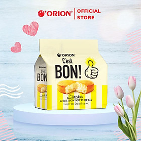 Bánh ăn sáng Orion C est Bon sợi thịt gà truyền thống 255G 15 bánh gói