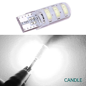 Bộ 10 Đèn Led T10 5630 W5W 6msd Trang Trí Nội Thất Xe Hơi