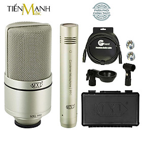 Mua  Tặng Cable  Bộ Micro MXL 990-991 Thu Âm Giọng Hát và Nhạc cụ Mic Phòng Thu Studio MXL990 MXL991 Microphone Cardioid Hàng Chính Hãng