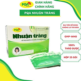 Cốm Nhuận Tràng PQA Hỗ Trợ Dưỡng Huyết, Nhuận Tràng, Dùng Cho Đối Tượng Bị Táo Bón Lâu Ngày Hộp 25 Gói