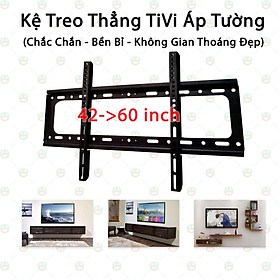 Khung Treo Tivi Thẳng KhoNCC Hàng Chính Hãng - KLM-KTTVT4X6X (Đen)