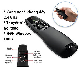 Mua R400 Bút thuyết trình lazer pointer cao cấp bút trình chiếu giảng dạy không dây dành cho giáo viên  học sinh  sinh viên  nhân viên văn phòng