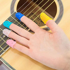 Mua  Guitar & Ukulele  Bộ 5 Ngón   Cao Su Bảo Vệ Tay Không Đau Khi Chơi Đàn Guitar