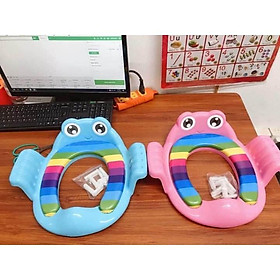 Mua BỆ THU NHỎ BỒN CẦU HÌNH CON ẾCH -CÓ TAY VỊN - CÓ CHO CHỌN MÀU