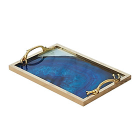 Multi Purpose Serving Tray Jewelry Perfume Organizer for Restaurant Decor