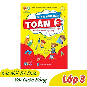 Sách Combo Bài Tập Hằng Ngày Toán Lớp 3 - Kết Nối Tri Thức Với Cuộc Sống - BẢN QUYỀN