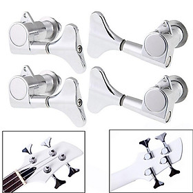 Bass String Tuning Pegs Machine Heads  Keys for Electric Bass 2L2R