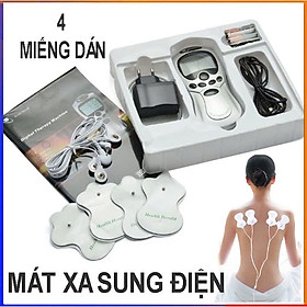 Mua Đèn Ốp Trần Bộ Máy Vật Lý Xung Điện Trị Liệu 4 Miếng Dán Massage Cổ Vai Gáy.