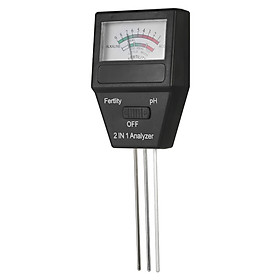 Máy Đo Độ Ẩm Đất 3 Trong 1 Mini Với 3 Đầu Đo Không Pin