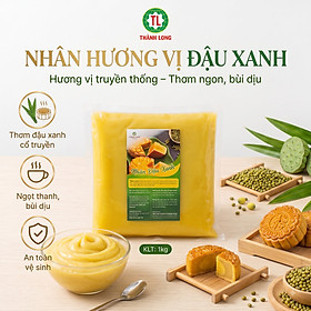 NGUYÊN LIỆU LÀM BÁNH TRUNG THU - NHÂN ĐẬU XANH 1 KG - THÀNH LONG - VIỆT NAM
