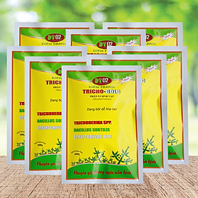 Mua Combo 8 gói phân vi sinh vật GOLD  phòng ngừa nấm bệnh  dạng bột hòa tan 600g