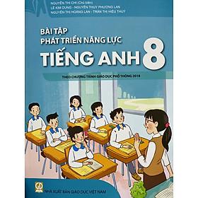 Sách - Bài tập phát triển năng lực Tiếng Anh lớp 8 (HEID)