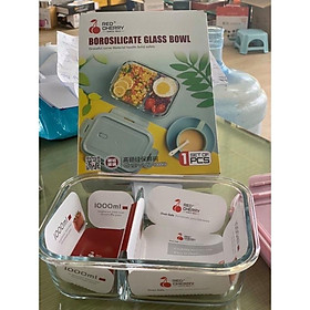 Hộp Thuỷ Tinh Đựng Cơm 2 Ngăn Siêu Giữ Nhiệt Lên Đến 400•c