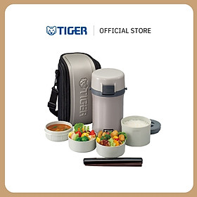 Hộp đựng cơm giữ nhiệt Tiger 4 ngăn LWU-F200 (1.48L)