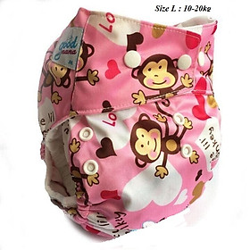 tã vải goodmama siêu chống tràn cao cấp cho bé 10-20 kg ( bỉm vải )