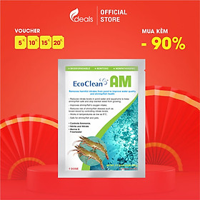 EcoClean AM - Men Vi Sinh Xử Lý Khí Độc Trong Ao Nuôi Tôm, Cá - Gói 100g