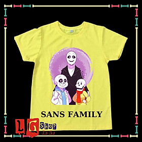ÁO THUN XỊN XÒ GIÁ RẺ CHO BÉ TRAI, BÉ GÁI MẪU BIỆT ĐỘI GANGSTER SANS FAMILY