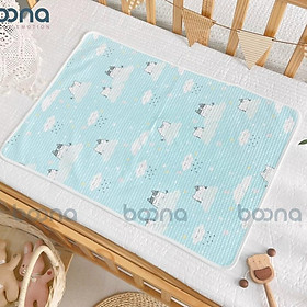 Miếng lót chống thấm chất vải Organic 50x70cm Cho Bé - Boona