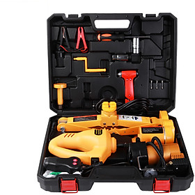 Bộ nâng kích gầm điện, máy bơm lốp và máy siết ốc ô tô đa năng 3 trong 1 TY-42EJ-S dùng cho các xe có trọng tải dưới 3 tấn