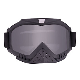 Motorcycle Padding Goggles Anti-UV Dustproof Windproof Riding Glasses Adjustable Eyewear for Outdoor Sports Actives
