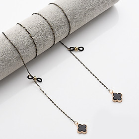 Dây đeo kính màu đen chain glassess