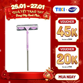 Mua Cây Lau Kính  Gạt Chùi Kính Đa Năng 2 Đầu Trong 1 MyJae Cán Dài Uốn Xoay Thông Minh Chống Trơn Trượt
