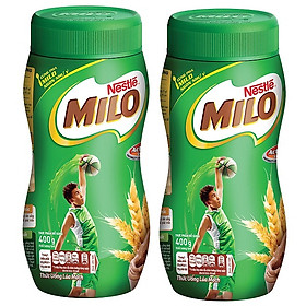 Combo 2 hộp Nestle MILO Nguyên Chất (400g)