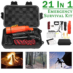 SOS Emergency Survival Equipment Kit Sports Tactical Hiking Camping Outdoor Tool