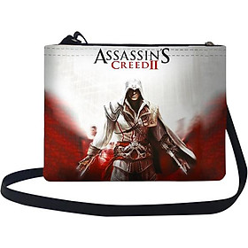 Túi Đeo Chéo Nữ In Hình Assassins Creed - TUGM022 (24 x 17 cm)