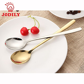 Mua Thìa  Muỗng Mạ Inox 304 Mạ Vàng Jodily Cao Cấp - Thìa Vàng Bắc Âu KT: 20.5x4 cm
