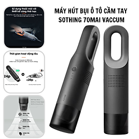 Mua Máy hút bụi ô tô cầm tay Sothing 70mai Vaccum Cleaner Swift  công suất hút 5000Pa  dung lượng pin khỏe- Hàng chính hãng