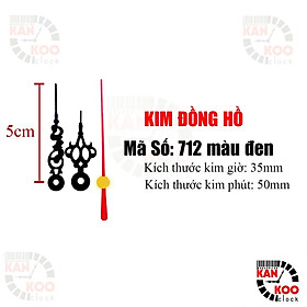 Kim đồng hồ để bàn- treo tường nhỏ Kankoo Clock mã số 712