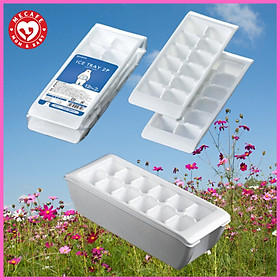Mua Combo 3 khay làm đá 12 viên (không nắp) kèm 1 khay đựng đá tặng 2 zipper 10x15cm