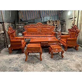 Mua Bộ bàn ghế hoàng gia luxury gỗ hương đá mẫu mới 2021