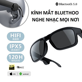 Mắt kính tai nghe Bluetooth thông minh XG88, Kính mắt phân cực Chống UV hỗ trợ đàm thoại cao câp thời trang nam nữ