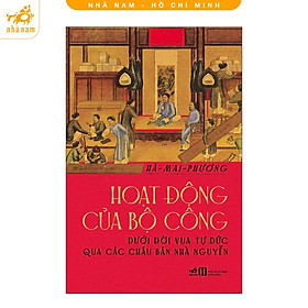 Sách - Hoạt động của bộ Công dưới đời vua Tự Đức qua các châu bản nhà Nguyễn (Nhã Nam HCM)